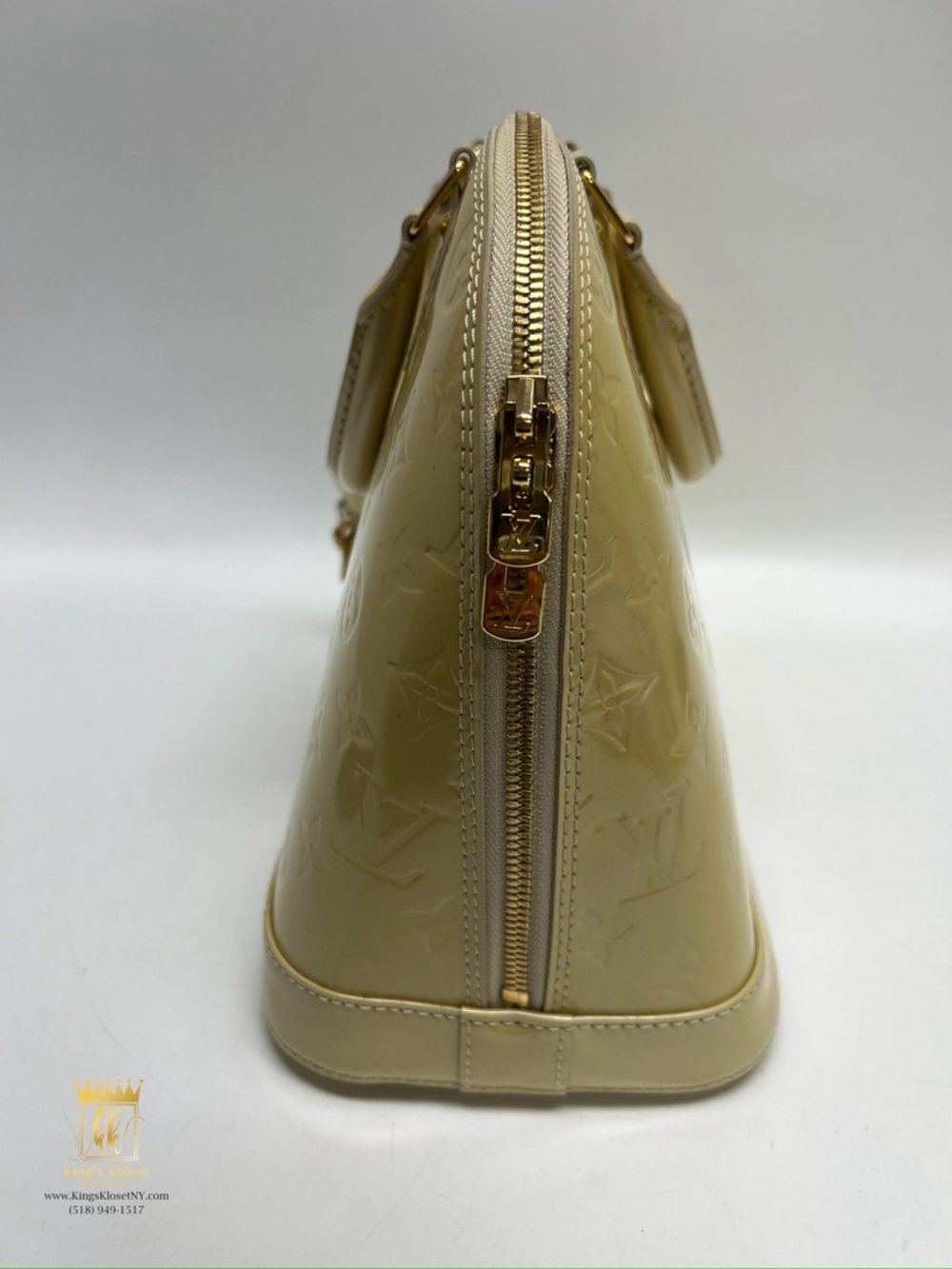 Louis Vuitton Blanc corial Vernis Alma - Picture 2 of 14